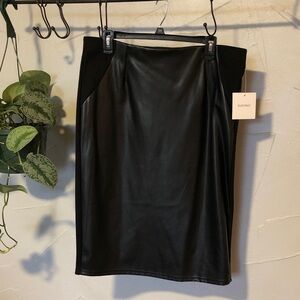 Ellen Tracy Black Pencil Skirt